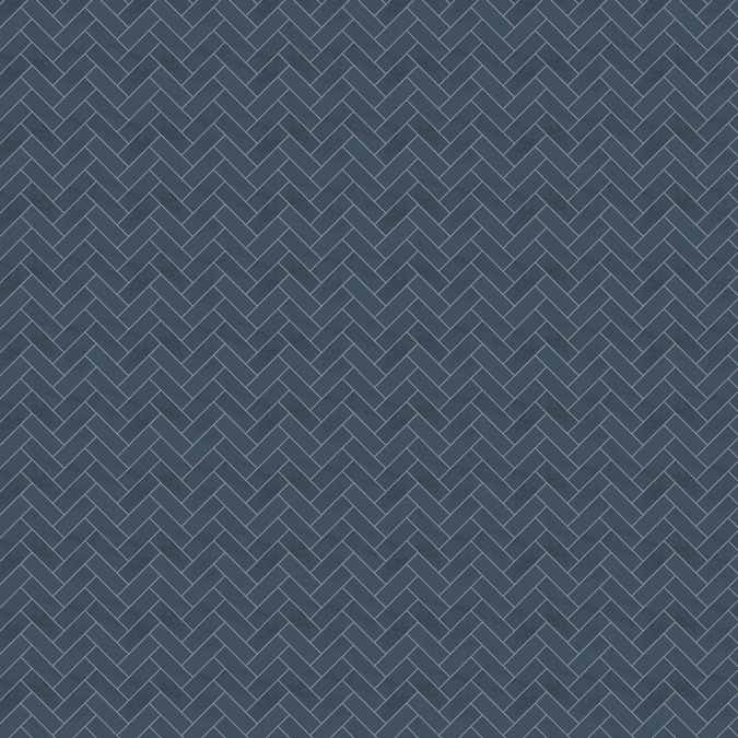 Navy Herringbone - Showerwall Acrylic