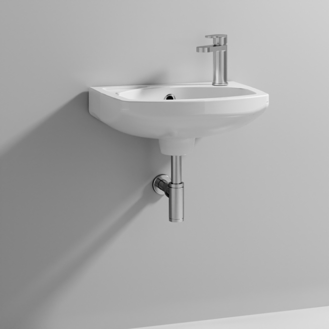 Nuie 350mm Wall Hung Cloakroom Basin