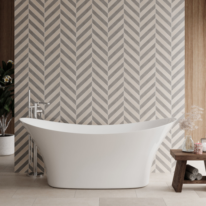 Nuie Choice Epoch Double Ended Freestanding Bath