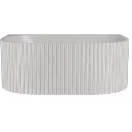 Nuie Interval 1600mm Back to Wall Freestanding Bath