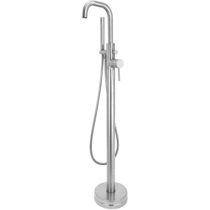 Scudo Core Freestanding Bath Shower Mixer Tap Chrome