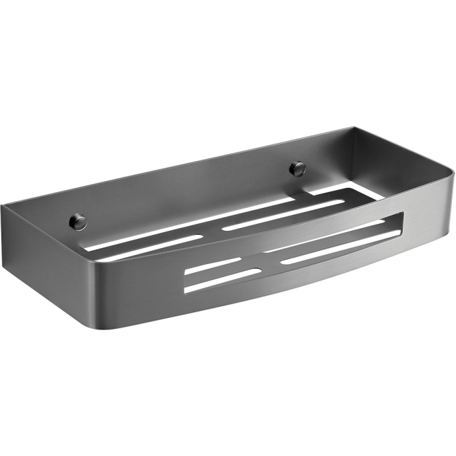 Origins Living Nerva Gunmetal Shower Basket