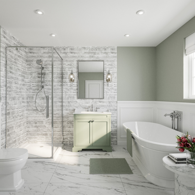 Nuvola Marble Wetwall Elite Waterproof Wall Panels