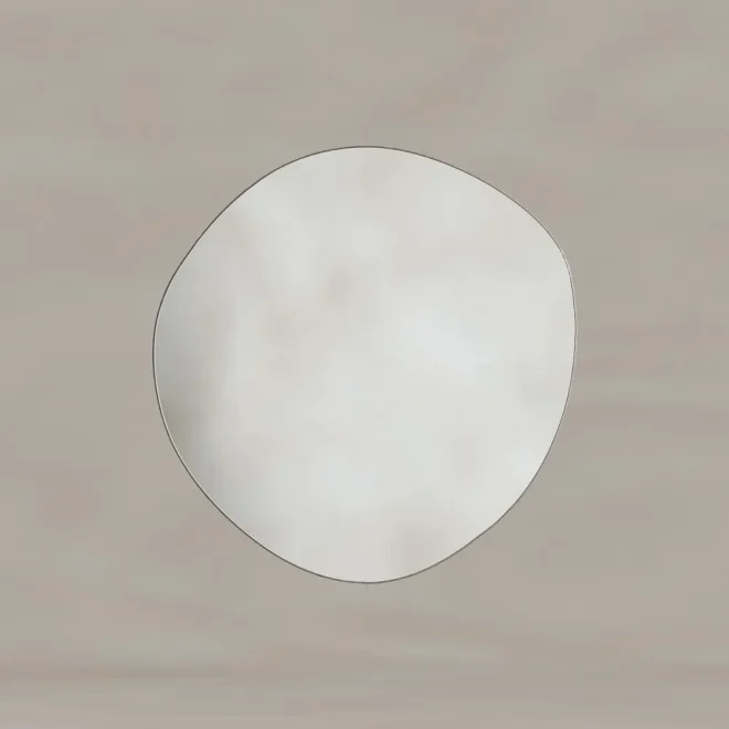 Origins Living Oslo Organic 60 Brushed Nickel Mirror