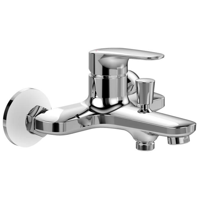 Villeroy & Boch O.novo Start Wall Mounted Single Lever Bath Shower Mixer Chrome