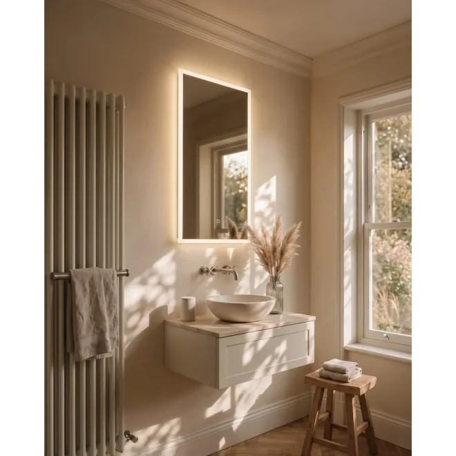Origins Living Cleo 50 Rectangular Illuminated Mirror