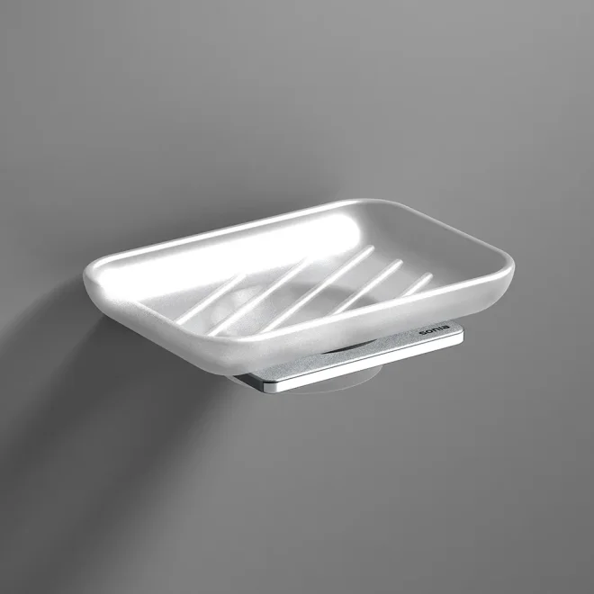 Origins Living Eletech Chrome Soap Dish