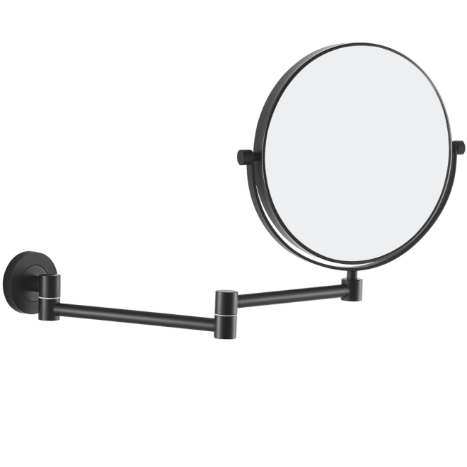 Origins Living Hutton Black Reversible 5x Magnifying Mirror