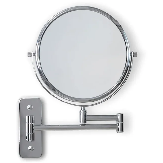 Origins Living Mason Chrome Reversible 7x Magnifying Mirror