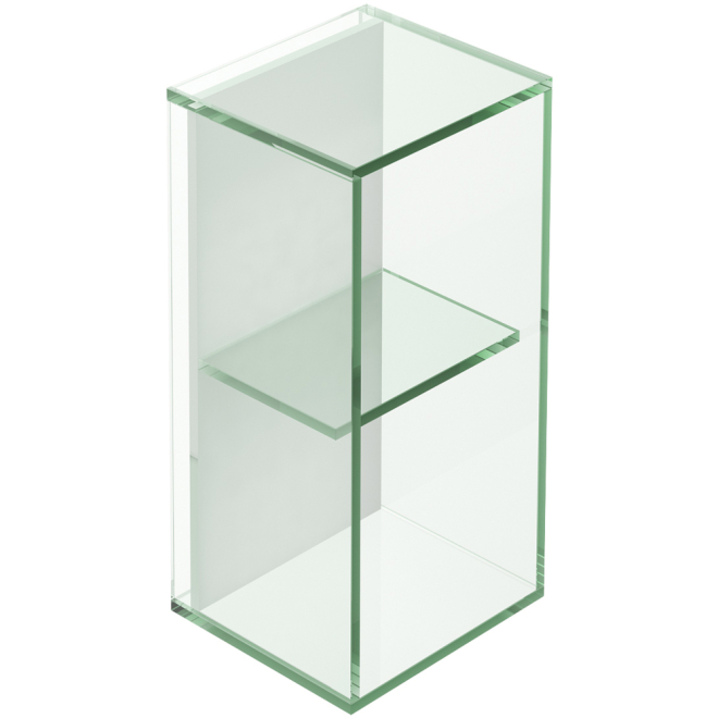 Origins Living Pier Glass 2 Box Rectangular Bathroom Shelf