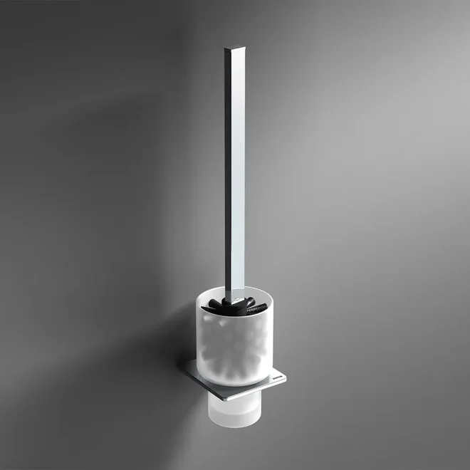 Origins Living S Cube Chrome Toilet Brush
