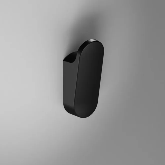 Origins Living S6 Matt Black Robe Hook