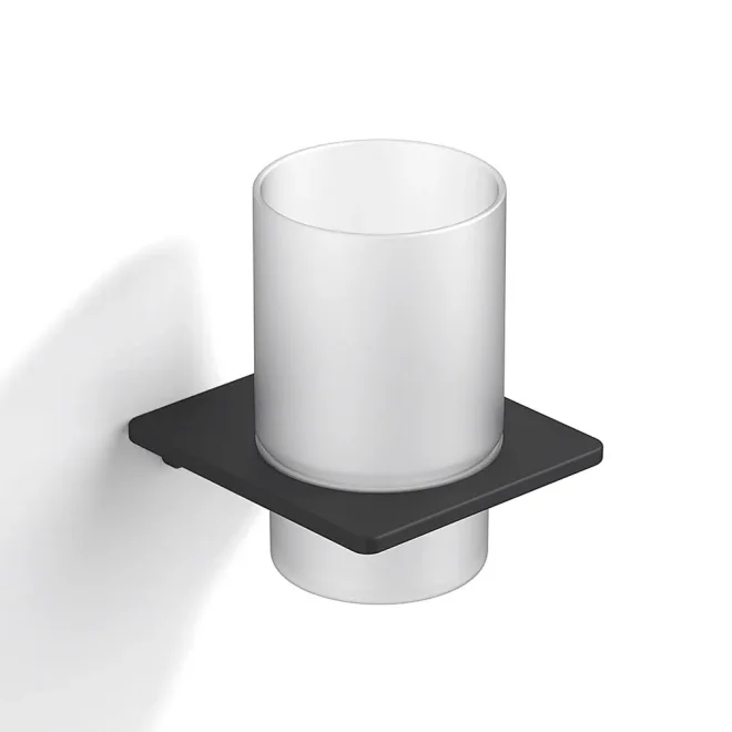 Origins Living S6 Matt Black Tumbler Holder