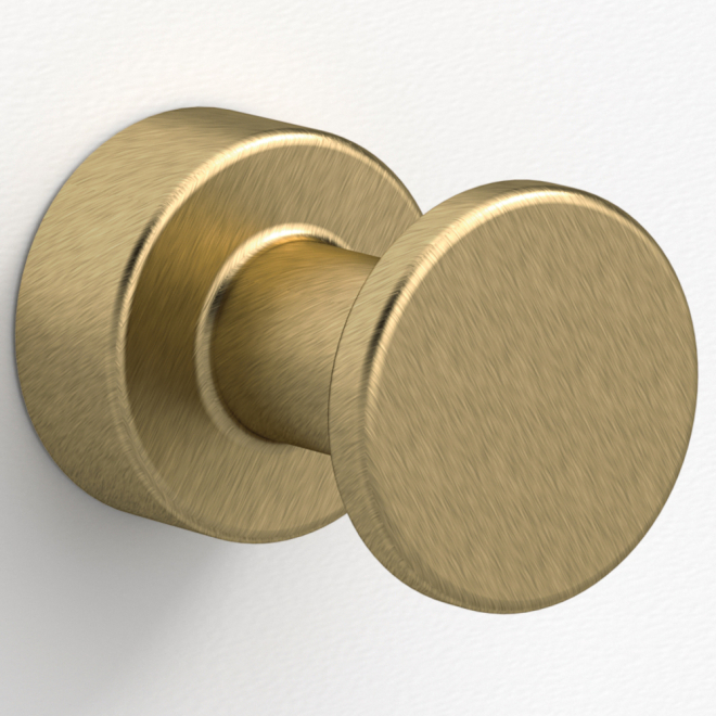 Origins Living Tecno Project Brushed Brass Hook