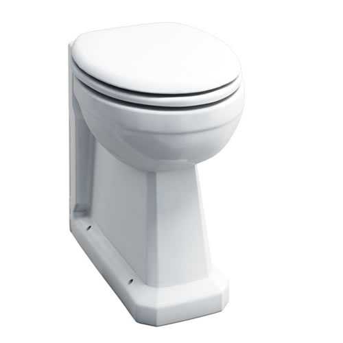 Burlington Regal Back to Wall Toilet Pan - Comfort Height