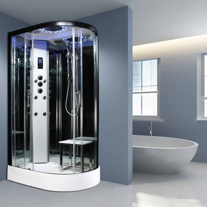 Insignia Pl12l Q Platinum Shower Cabin 1200 X 800mm Pl12l