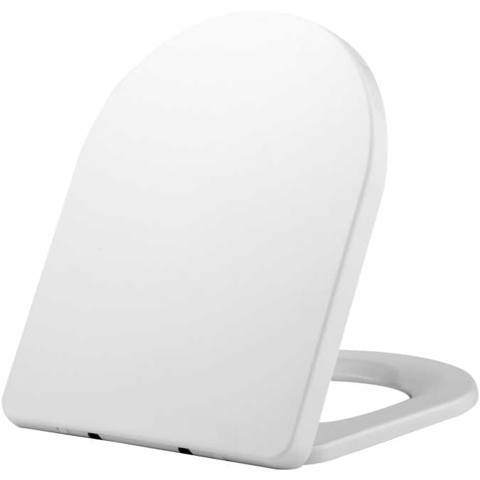 PP D TwentyONE White Soft Close Toilet Seat - Euroshowers