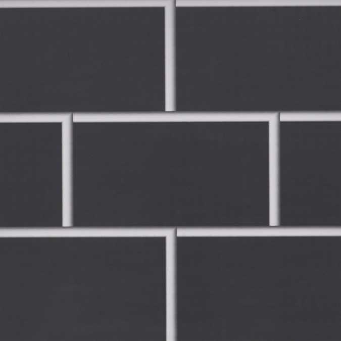 ProPlas Tile 250 Dark Grey Metro Tile PVC Wall Panels - PRT9