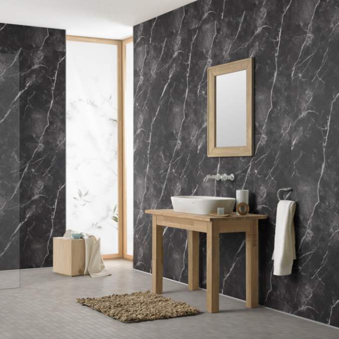 Phantom Marble Showerwall Laminate Panels