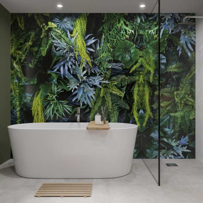 Plant Wall Showerwall Acrylic Wall Panels