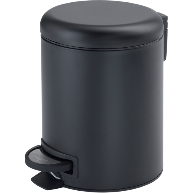 Origins Living Matt Black 3L Potty Pedal Bin