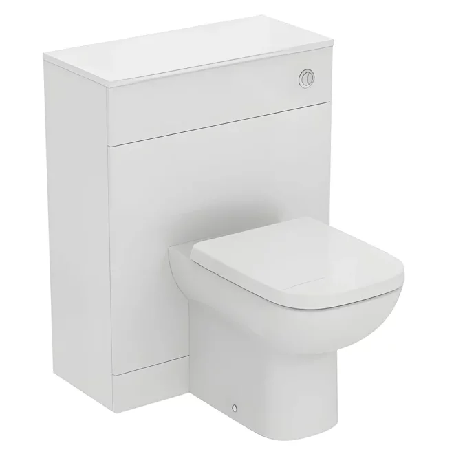 Ideal Standard Eurovit+ 650mm Gloss White Toilet Unit with Adjustable Cistern