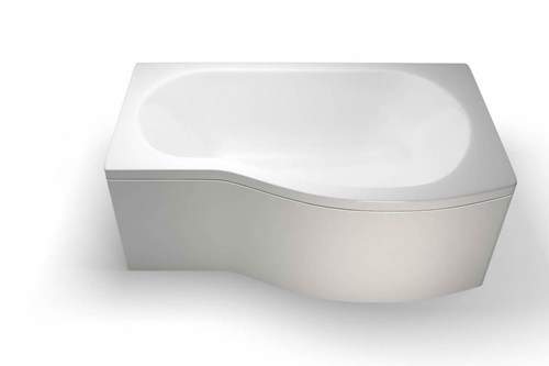 ClearGreen EcoRound 1700 x 900mm Shower Reinforced Bath