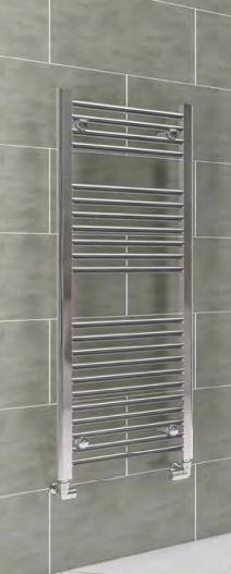 Eastbrook Biava 1118 x 600 Chrome HV Towel Radiator