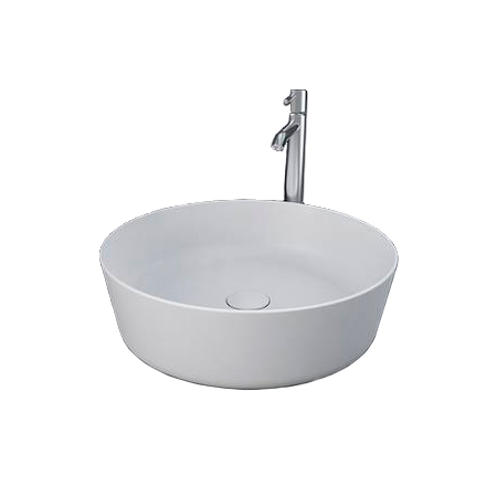 Feeling Round Countertop Basin Matt White - RAK Ceramics