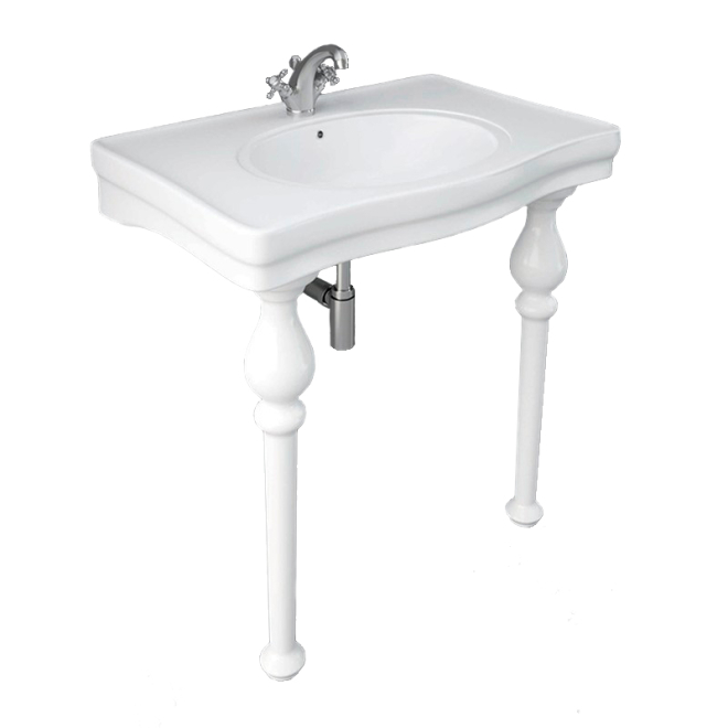 Washington Wash Basin Console 850 3 Tap Hole - RAK Ceramics