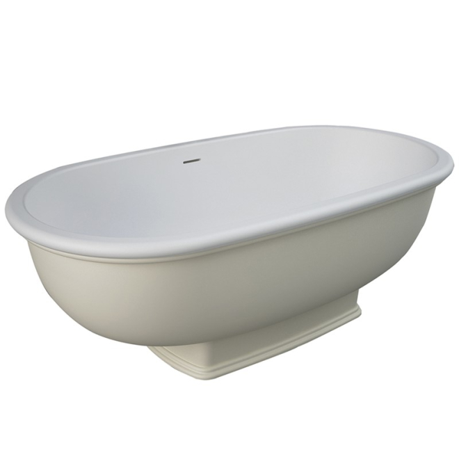 Washington Greige 1560 x 810 Freestanding Bath - RAK Ceramics