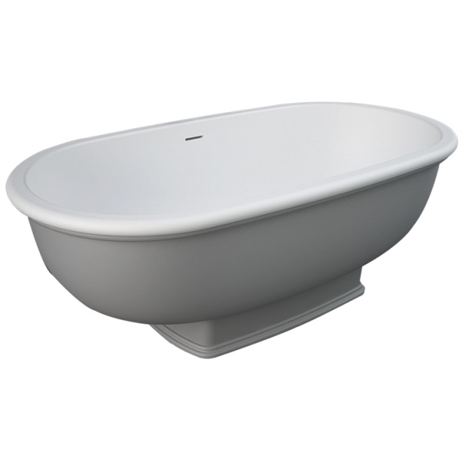 Washington Grey 1560 x 810 Freestanding Bath - RAK Ceramics