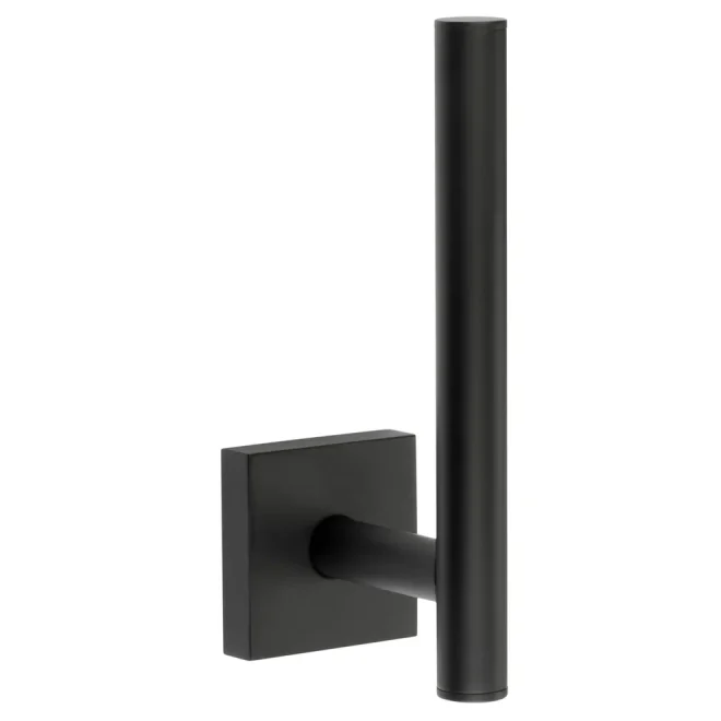 Smedbo House Matt Black Spare Toilet Roll Holder
