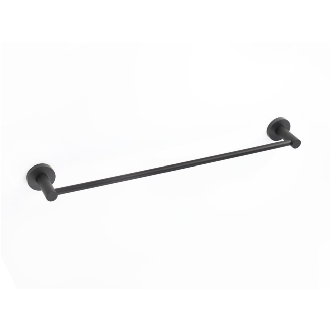 Abacot 55cm Matt Black Towel Rail