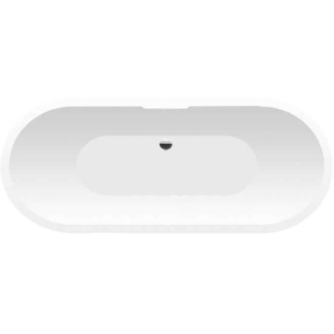 Synergy San Marlo 1655 x 750 Matt White Freestanding Bath