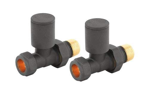 Redroom Straight Round Valve Pack - Anthracite