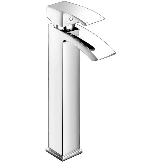 Ripon Chrome High Rise Basin Mixer Tap