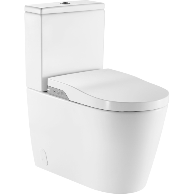 Roca Inspira In-Wash Rimless Close Coupled Smart Toilet