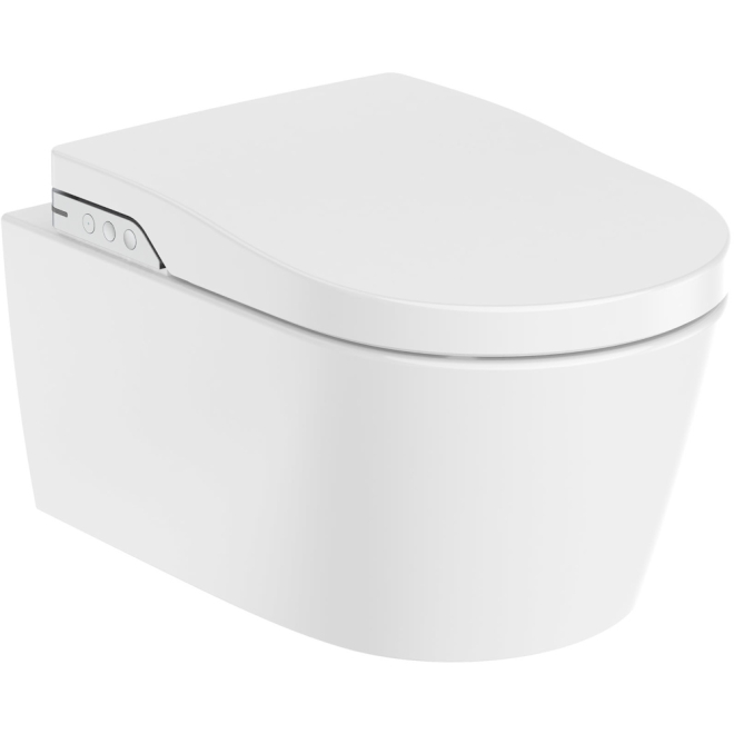 Roca Inspira In-Wash Wall Hung Smart Toilet with In-Tank Integrated Cistern