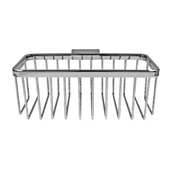 Roman Large Rectangular Chrome Shower Caddy - RSB06