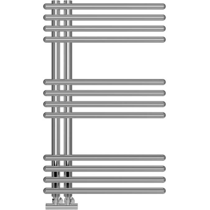 Runner 500 x 800mm Chrome Round Towel Radiator