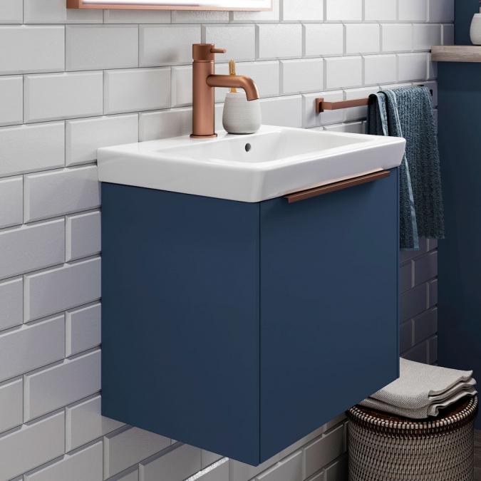 Abacus S3 Concepts Wall Hung Vanity Unit Pack 450mm - Matt Ocean Blue