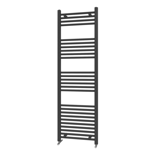 Scudo Strive 1600 x 500mm Black Towel Radiator