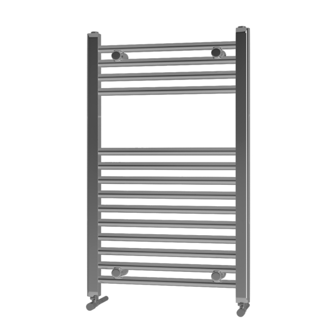 Scudo Strive 800 x 500mm Chrome Towel Radiator