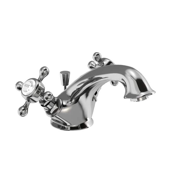 Burlington Stafford Traditional Basin Monobloc Mixer Tap - STA11 - CLEARANCE