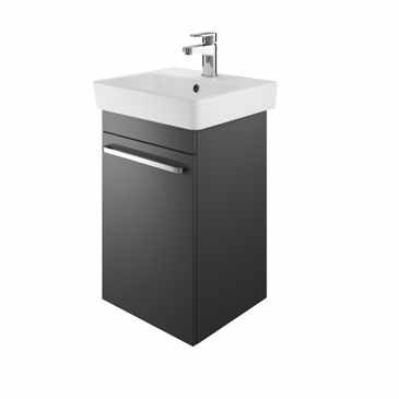 Charcoal Wall Hung Vanity Unit - 450mm 