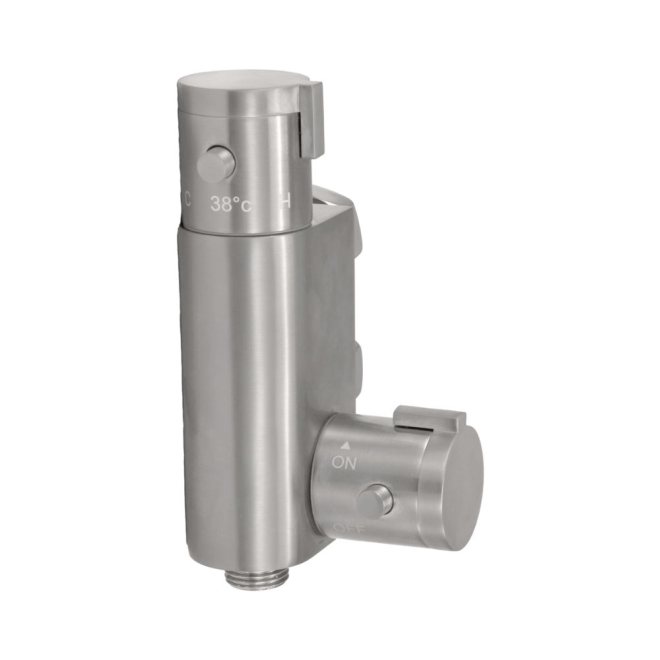 Scudo Brushed Nickel Thermostatic Douche Valve
