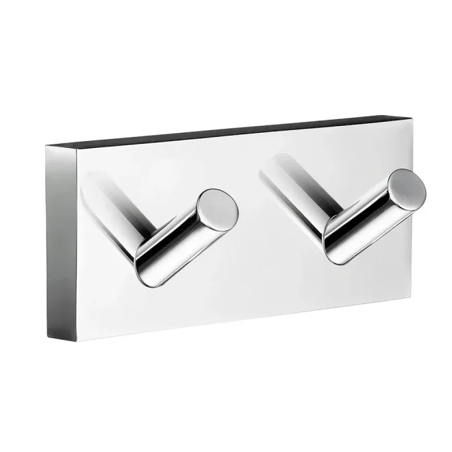 Smedbo House Chrome Double Towel Hook
