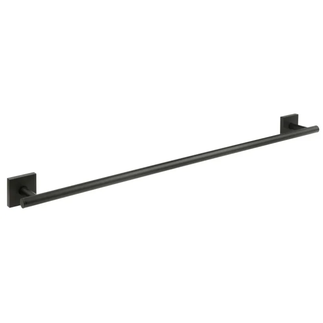 Smedbo House Matt Black Towel Rail