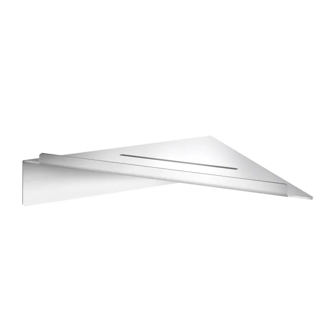 Smedbo Sideline Chrome Bathroom Corner Shelf